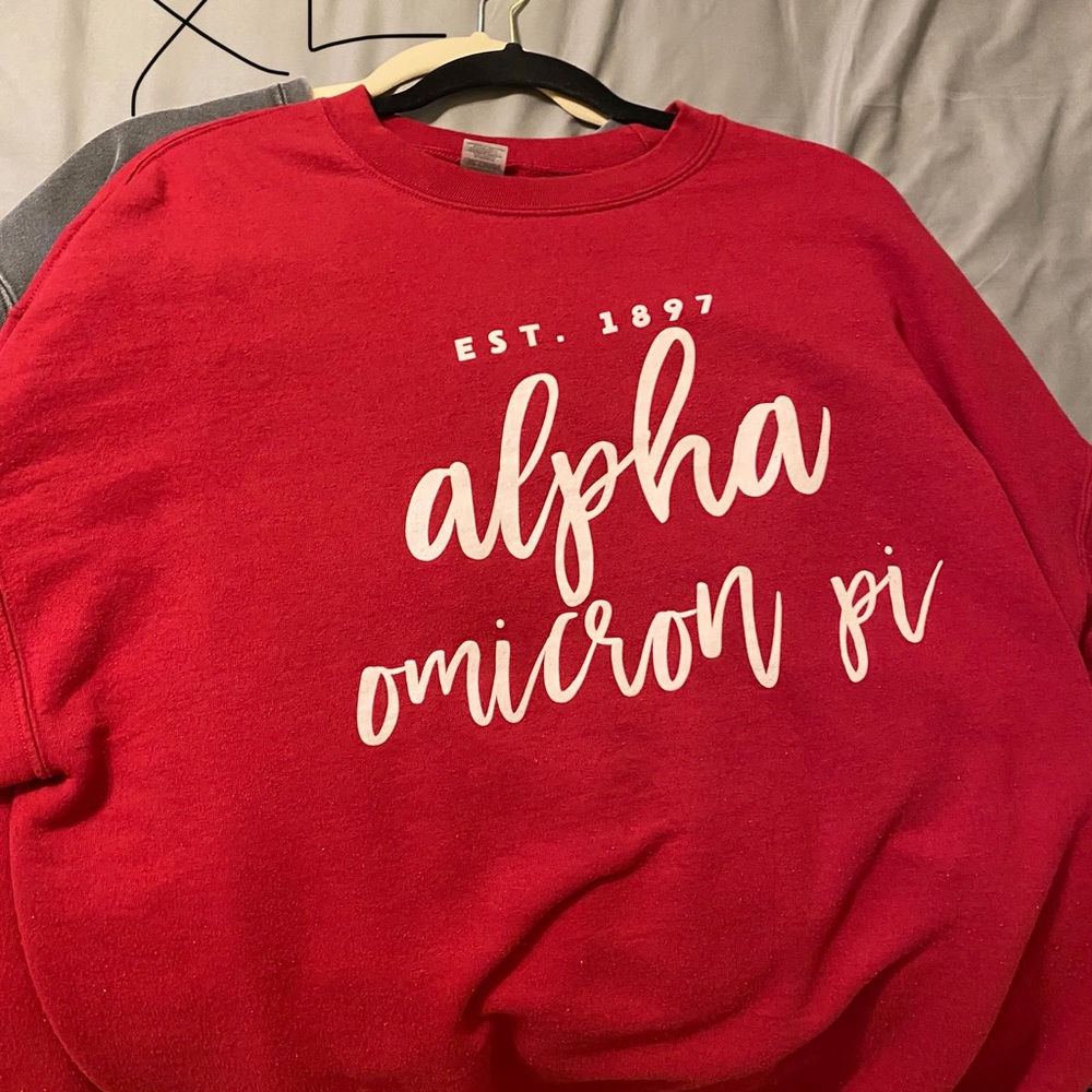 Alpha Omicron Pi sweatshirt